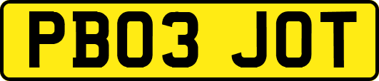 PB03JOT