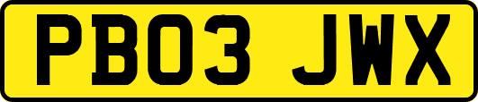 PB03JWX