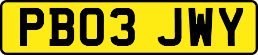 PB03JWY