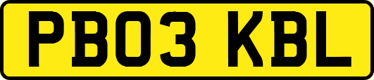 PB03KBL