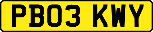 PB03KWY