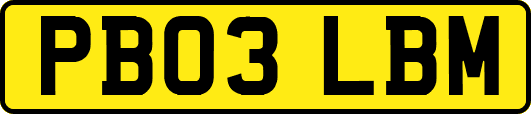 PB03LBM
