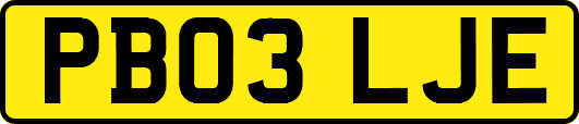 PB03LJE
