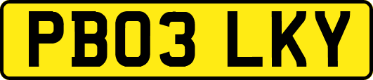 PB03LKY