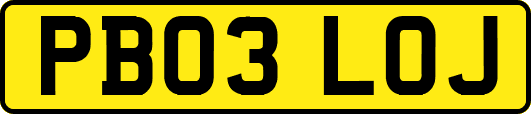 PB03LOJ