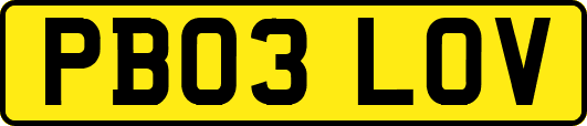 PB03LOV