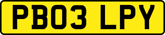 PB03LPY