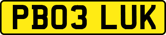 PB03LUK