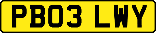 PB03LWY