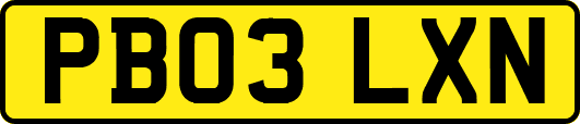 PB03LXN