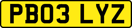 PB03LYZ