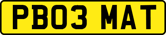 PB03MAT