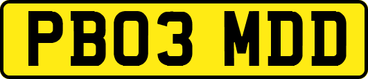 PB03MDD