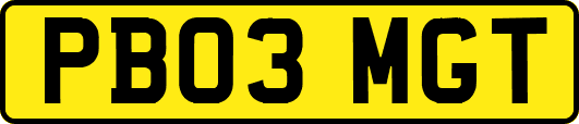 PB03MGT