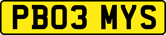 PB03MYS