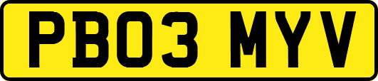 PB03MYV
