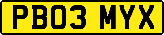 PB03MYX