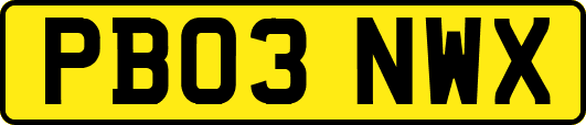 PB03NWX