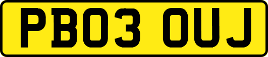 PB03OUJ