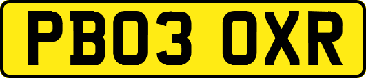 PB03OXR