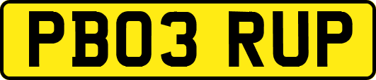 PB03RUP
