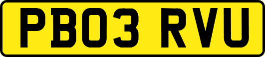 PB03RVU