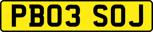 PB03SOJ