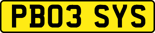 PB03SYS