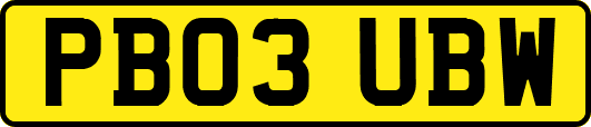 PB03UBW