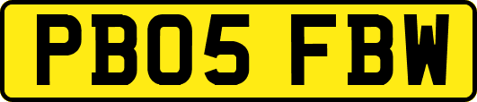 PB05FBW