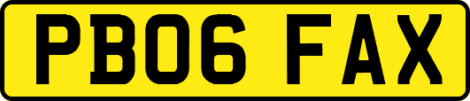 PB06FAX