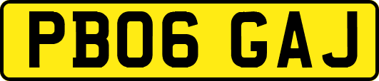 PB06GAJ