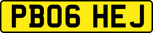 PB06HEJ