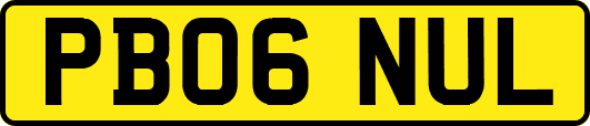 PB06NUL