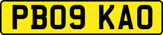 PB09KAO
