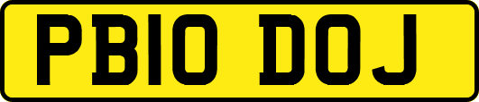 PB10DOJ