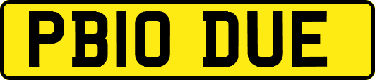 PB10DUE