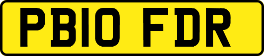 PB10FDR