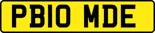 PB10MDE