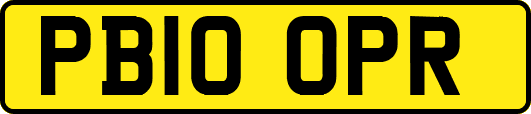 PB10OPR