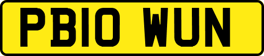 PB10WUN