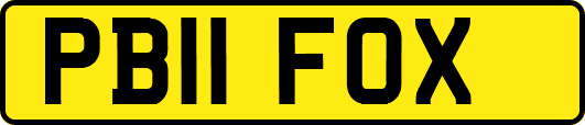 PB11FOX