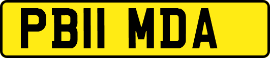 PB11MDA