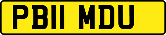 PB11MDU