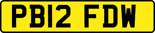 PB12FDW