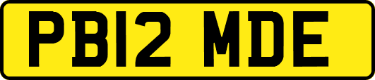 PB12MDE