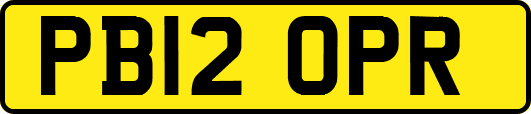 PB12OPR