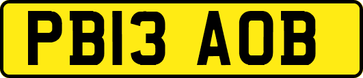 PB13AOB