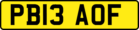 PB13AOF