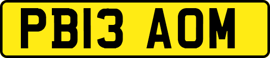 PB13AOM